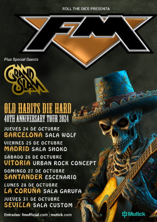 FM (UK) + Grand Slam (UK) en Madrid 