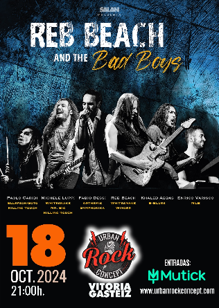 REB BEACH & BAD BOYS (USA) en Vitoria